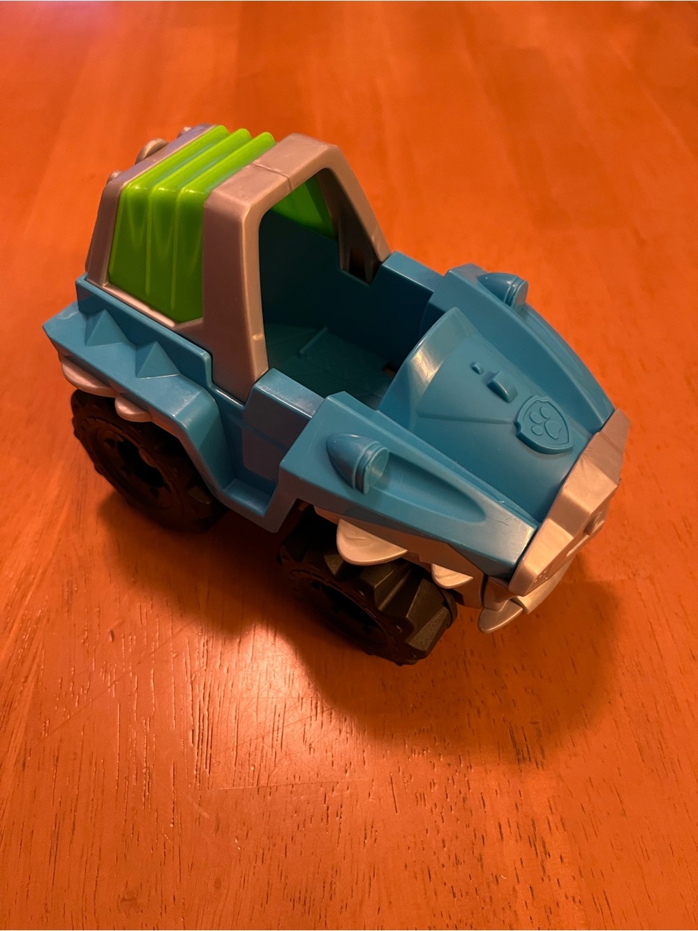 Paw Patrol Dino Rescue Rex’s Vehicle with Flip-Down Ramp (no figure included)